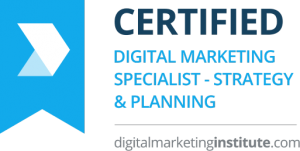 Certified Digital Marketing Specialist - Strategy & Planning