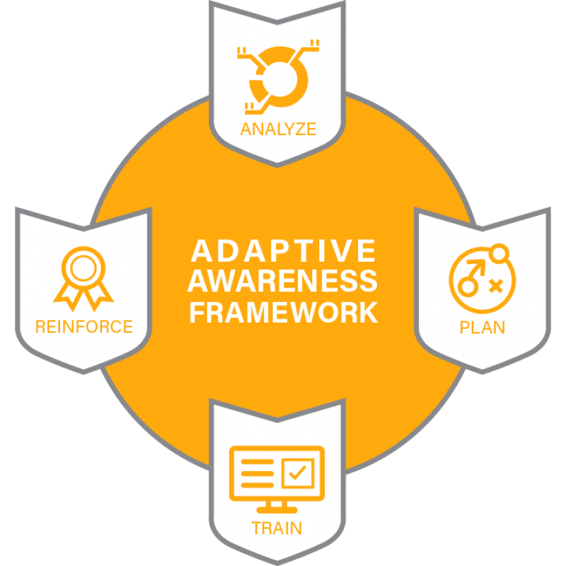 MediaPro Adaptive Awareness Framework Logo MediaPro Adaptive Awareness Framework Logo